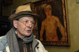 Erik Boone (tijdens expo bij Dirk Dauw)