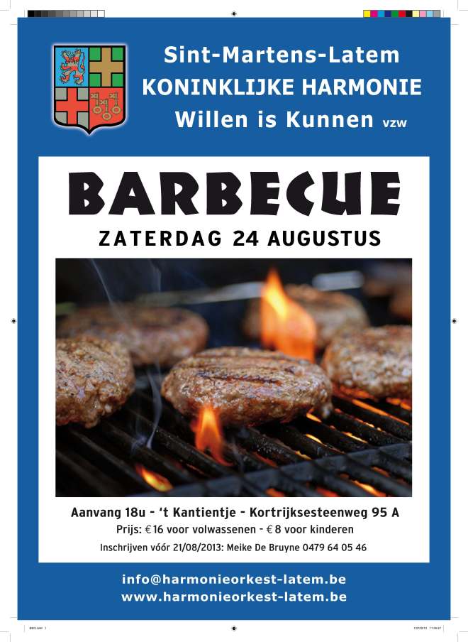 Affiche barbecue