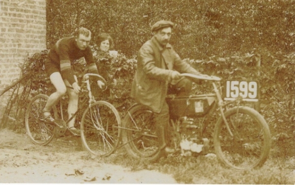 Odiel Defraeye en zijn vader