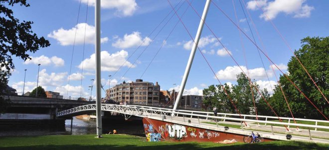 Fietsbrug Keizerpark