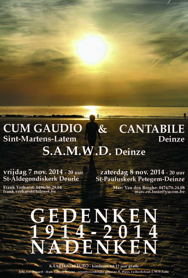 Flyer Concert 7-8 nov 2014