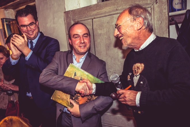 Opening expo met Wim Lammertijn conservator MUDEL